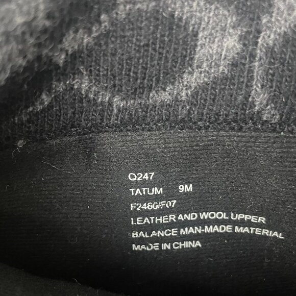 Coach Tatum Black Leather Wool Mid-Calf Boots Women’s 9M | Signature Logo Winter - Picture 2 of 10